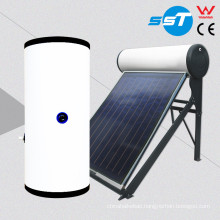 Pressure split assistant tank for solar geysers